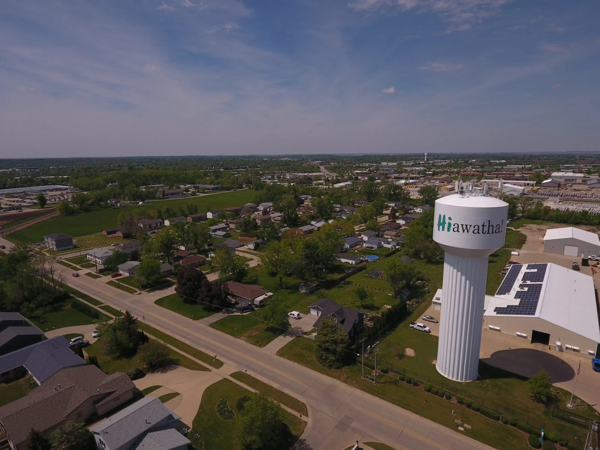 City of Hiawatha Water Tower