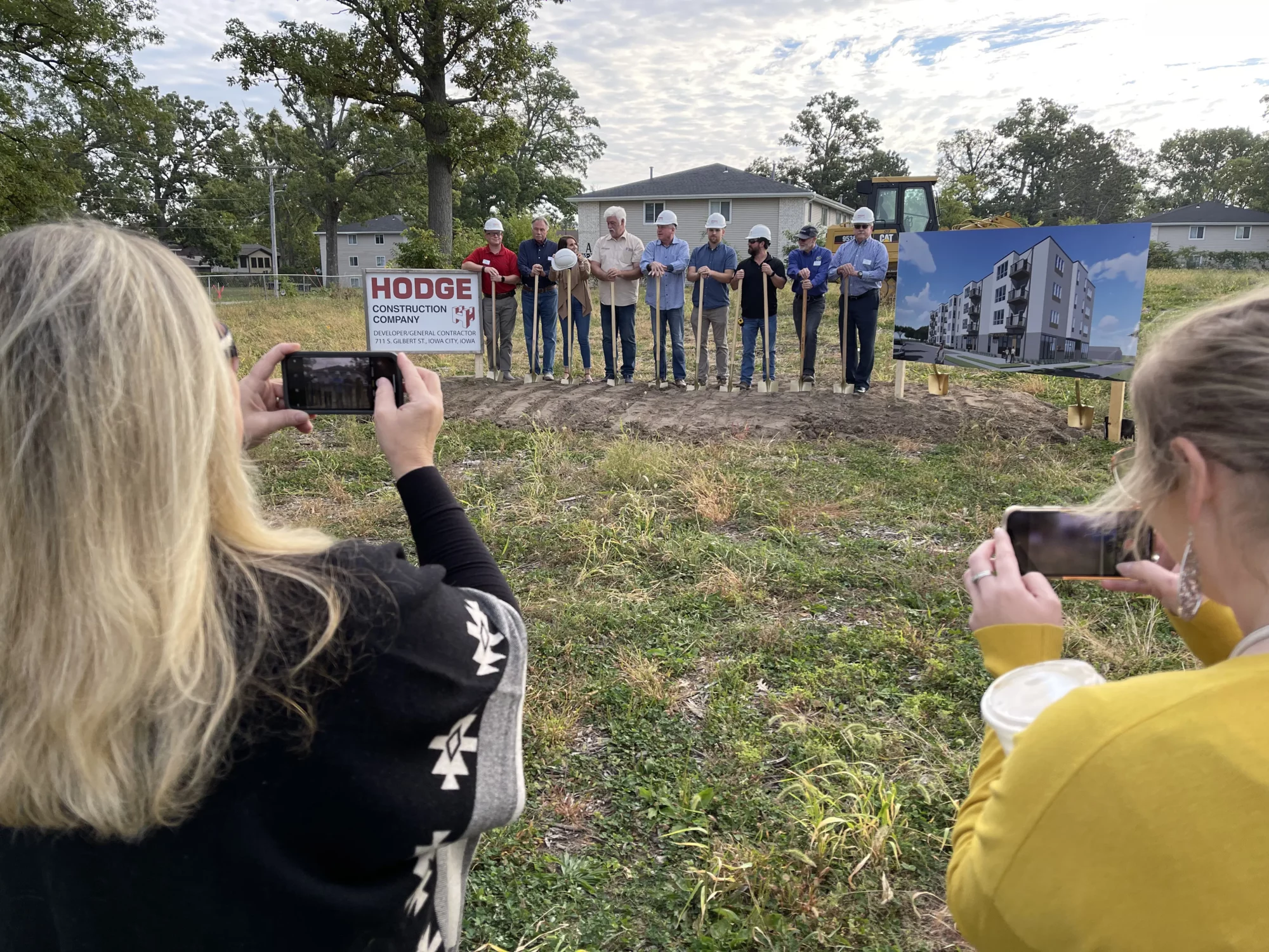 Hodge Construction Company Groundbreaking Ceremony